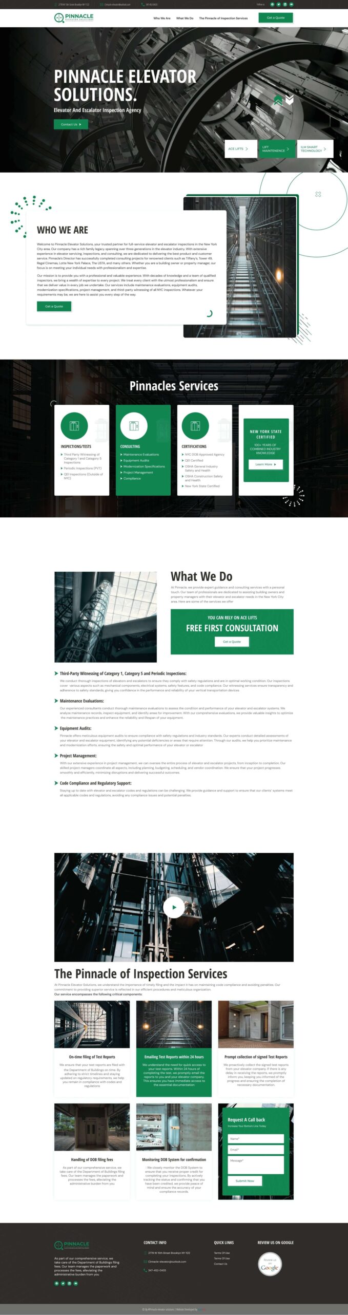 landing-page design