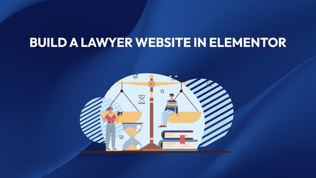 Lawyer website in Elementor