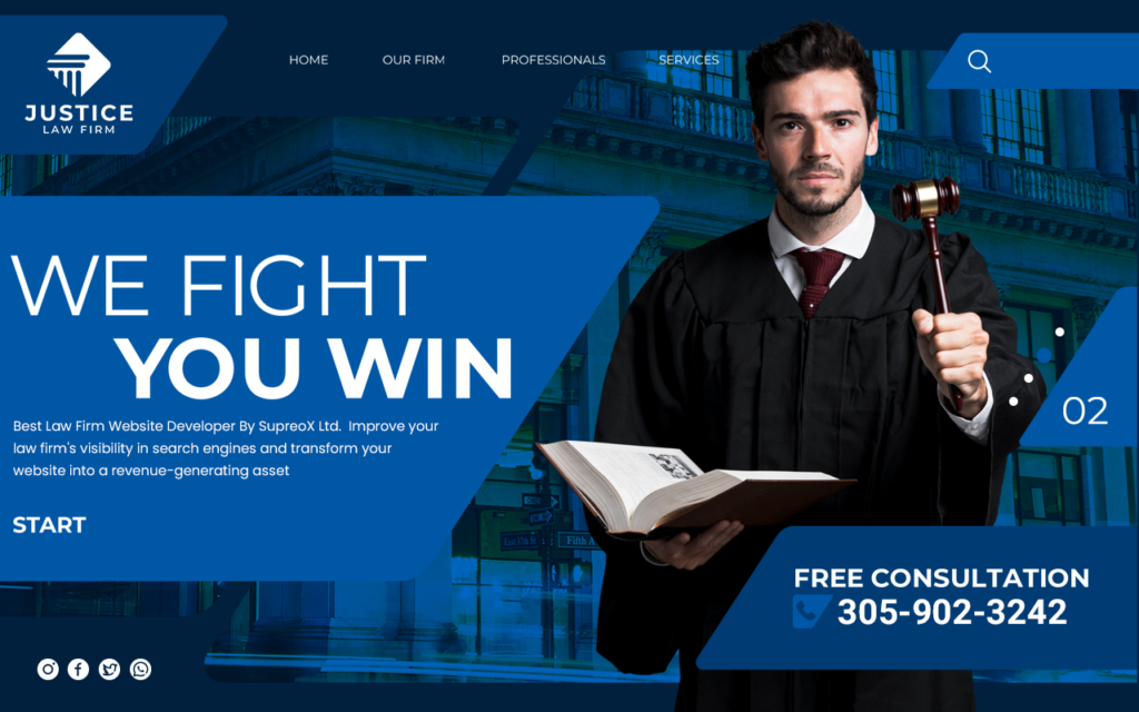 Law firm website 