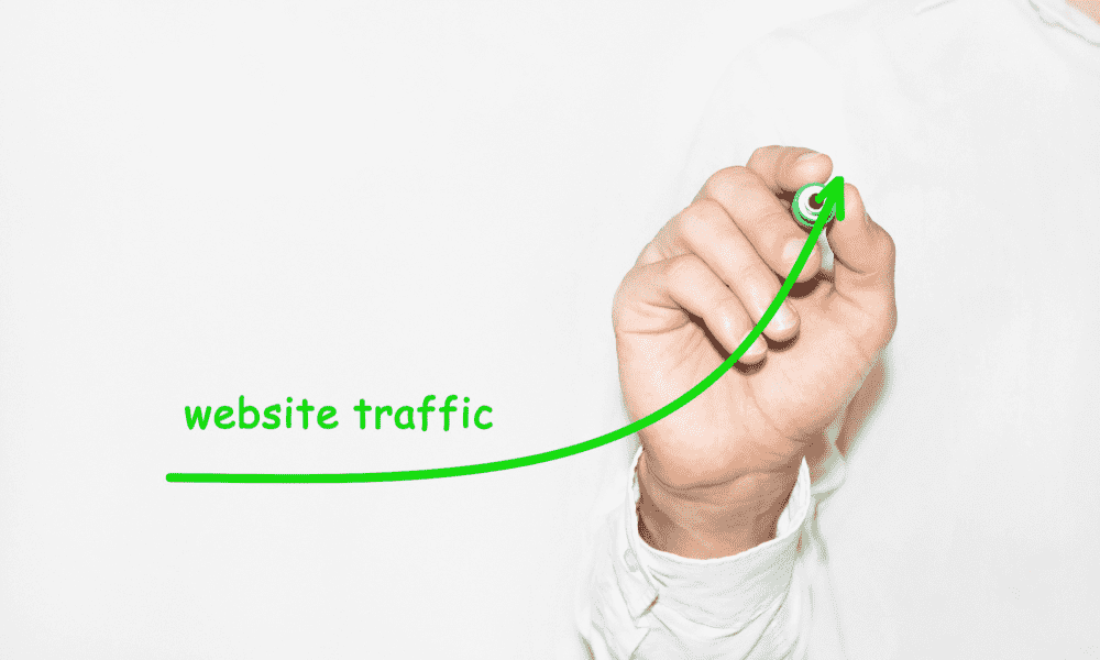 website traffic by doing SEO