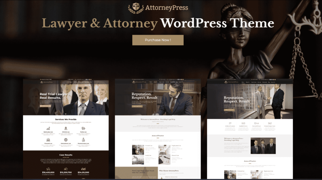 Legal Press theme